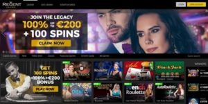 Regent Casino Screenshot